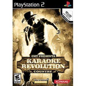 CMT Presents: Karaoke Revolution - Country‎ - Playstation 2 Game Complete ps2